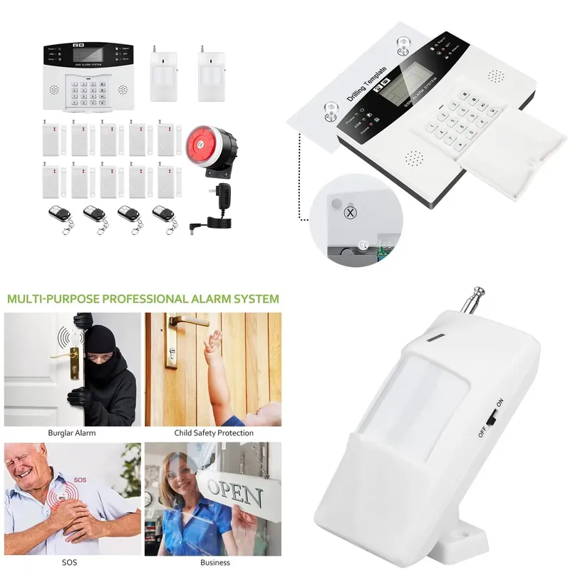 Smart Home Remote Control - نظام إنذار ضد السرقة للمنزل مع