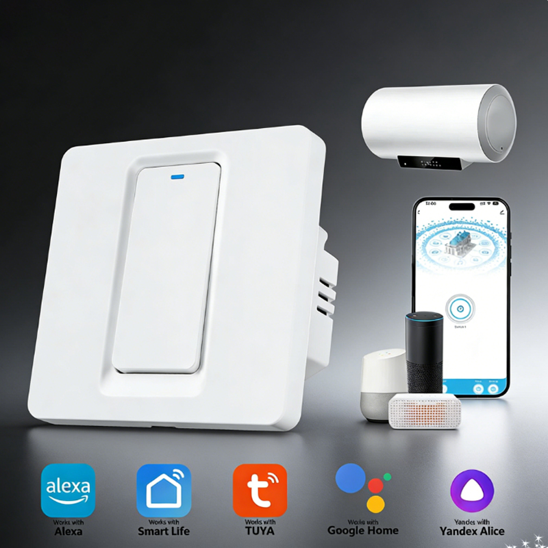 Smart Home Certification - مفتاح سخان المياه الذكي/واي فاي وتحكم