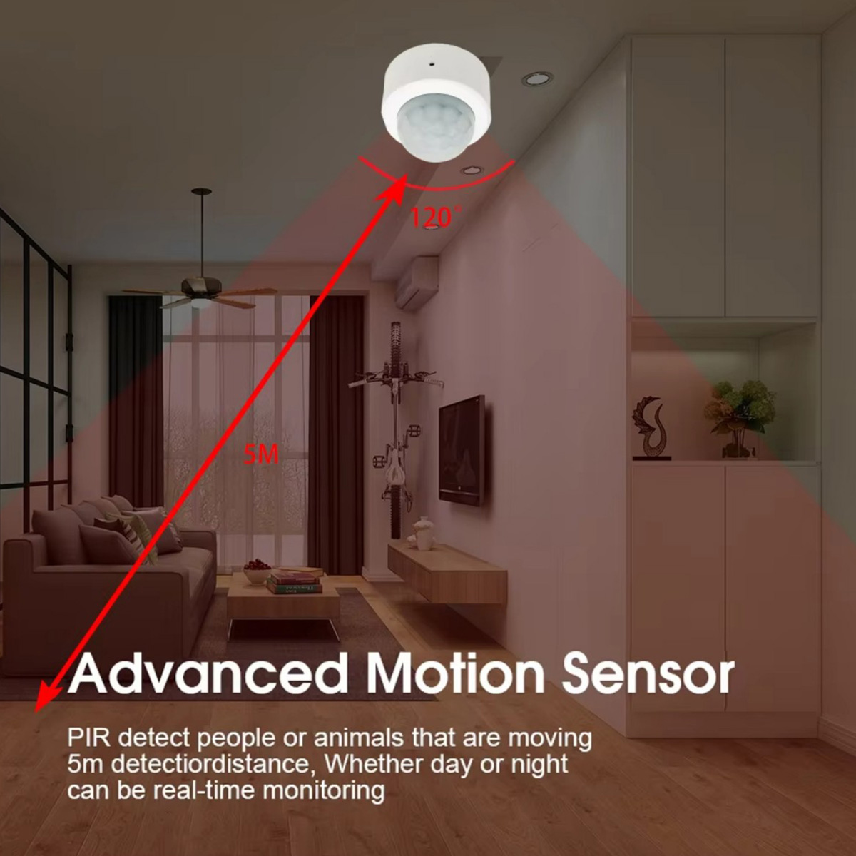 مستشعر حركة Zigbee PIR، كاشف ا - مراجعة Smart Home Certification وسعره