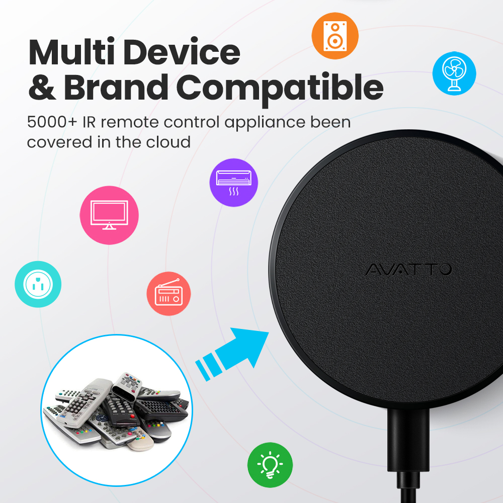 AVATTO Tuya WiFi IR التحكم عن  - مراجعة Smart Home Lg وسعره