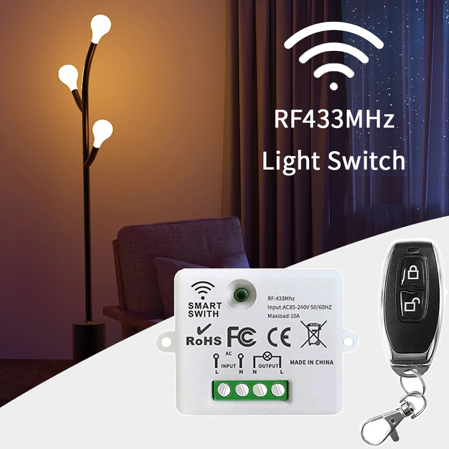 مفتاح تحكم عن بعد لاسلكي RF 43 - مراجعة Smart Home Remote Control وسعره