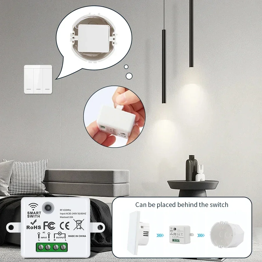 مفتاح تحكم عن بعد لاسلكي RF 43 - مراجعة Smart Home Remote Control وسعره