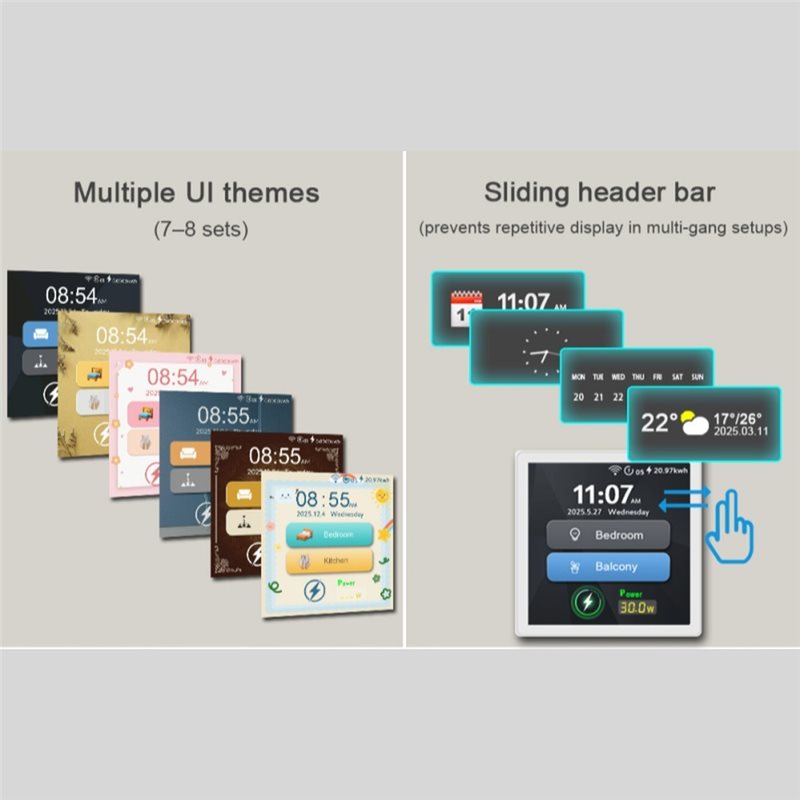مجموعة بالجملة: مفتاح ذكي بشاش - مراجعة Smart Home Remote Control وسعره