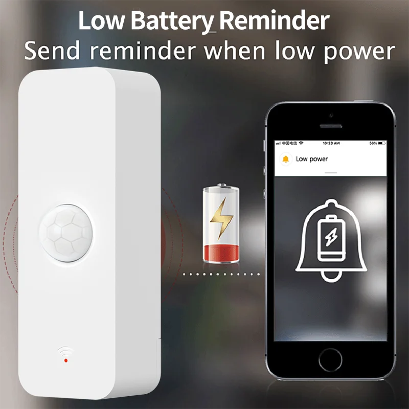 Tuya WiFi Zigbee PIR محس حركة  - مراجعة Smart Home Certification وسعره