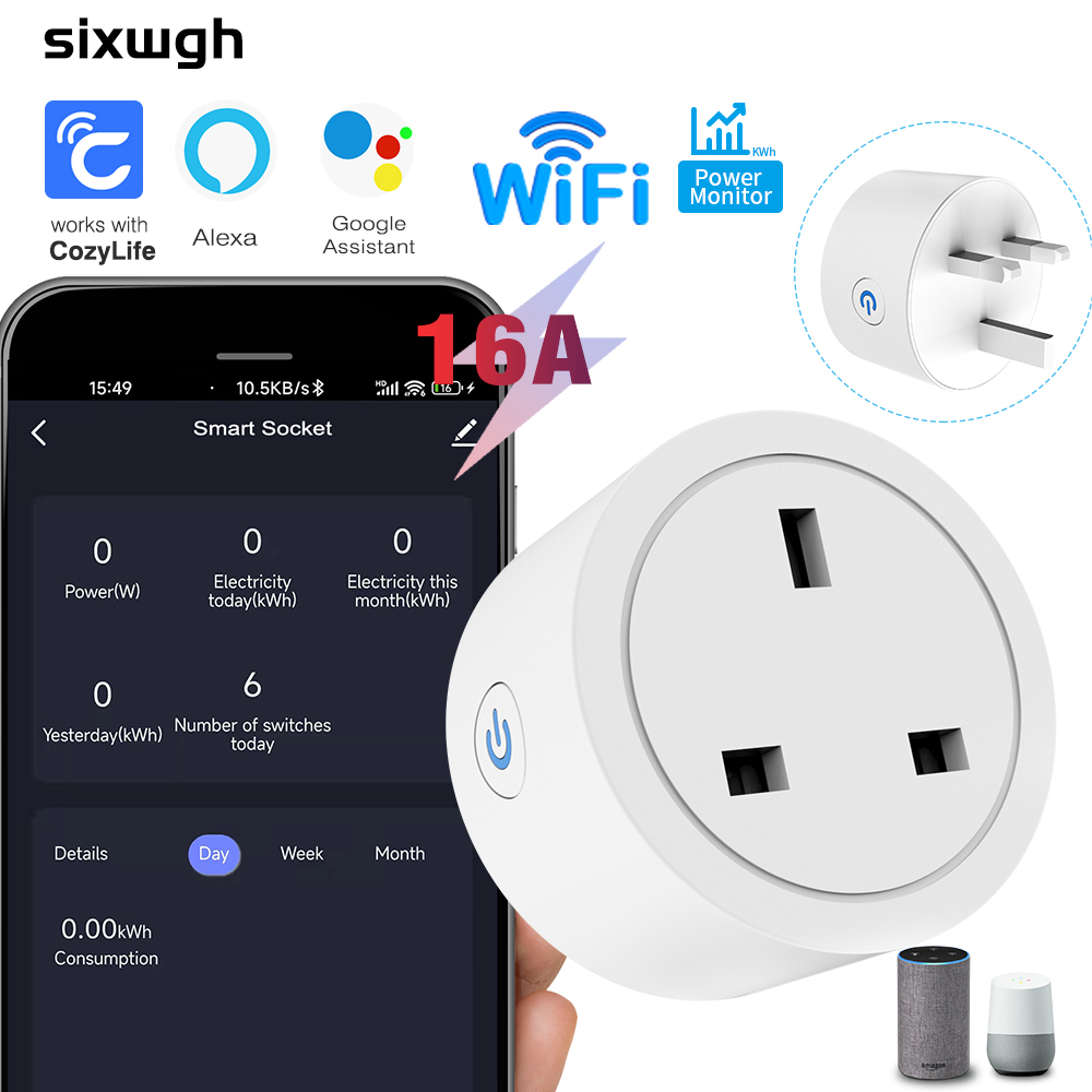 مقبس ذكي واي فاي 16 أمبير بقاب - مراجعة Smart Home Energy App وسعره
