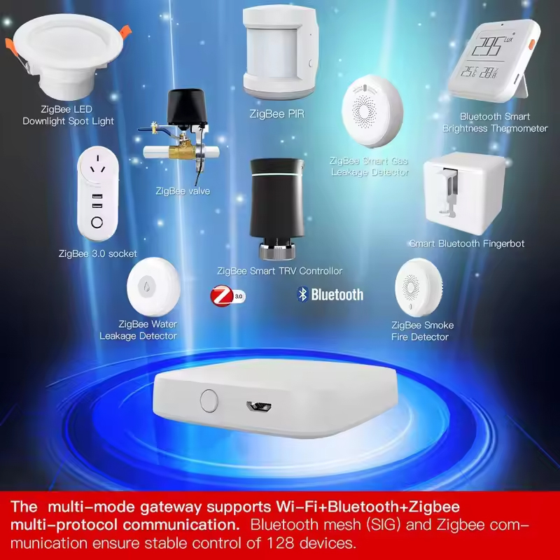 MOES Tuya ZigBee3.0 Smart Hub، - مراجعة Smart Home Gira وسعره