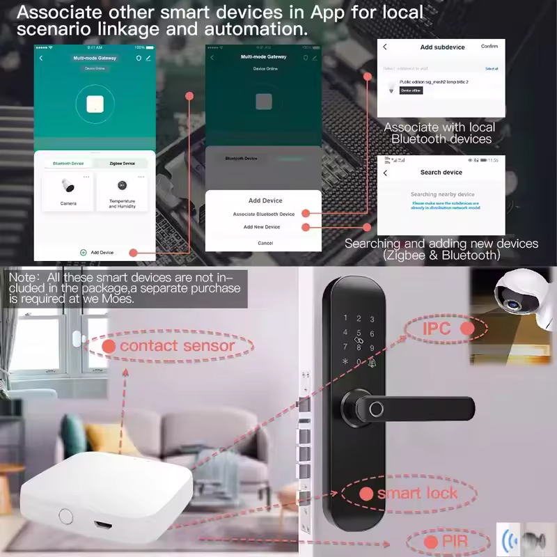 MOES Tuya ZigBee3.0 Smart Hub، - مراجعة Smart Home Gira وسعره