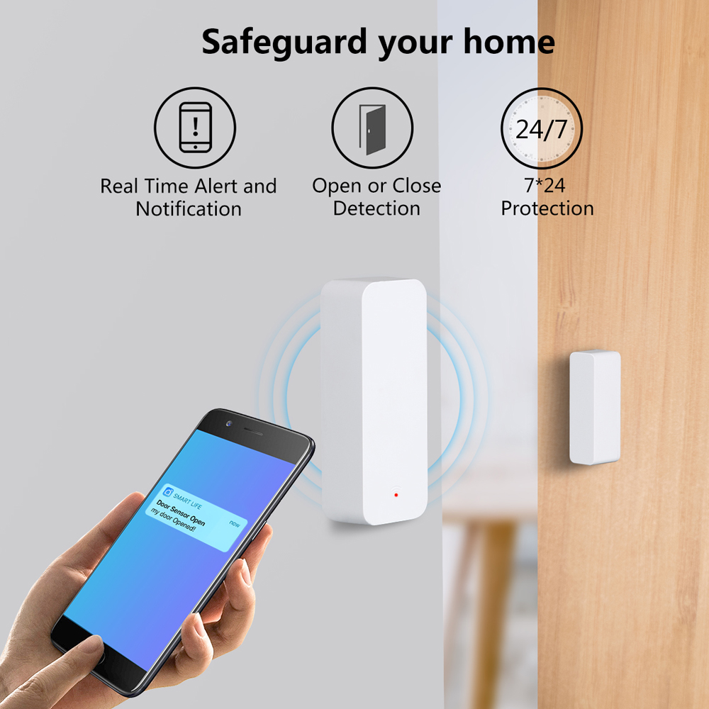 مستشعر الاتصال بالباب والنافذة - مراجعة Smart Home Remote Control وسعره