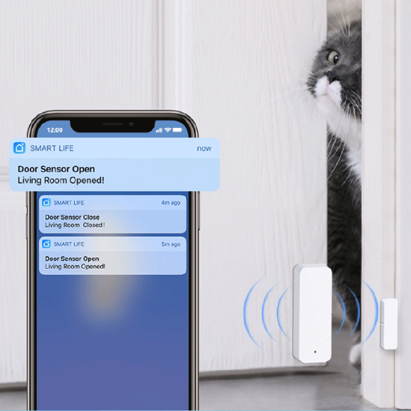 مستشعر الاتصال بالباب والنافذة - مراجعة Smart Home Remote Control وسعره