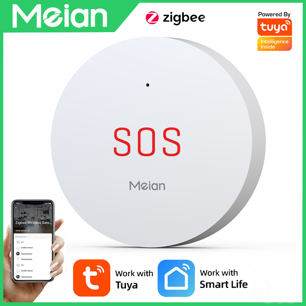 زيجبي تويا SOS زر الطوارئ نظام - مراجعة Smart Home Gira وسعره