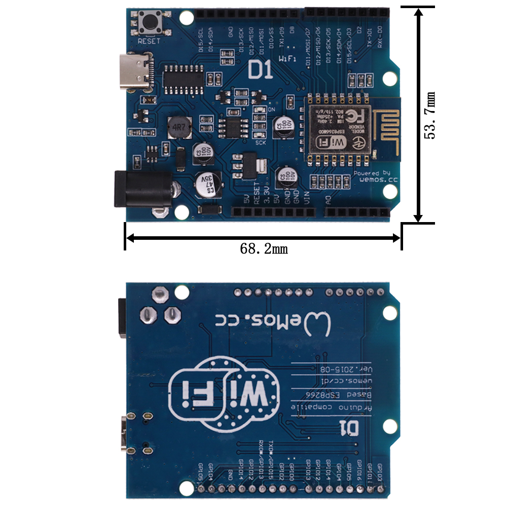 ESP-12E WeMos D1 R2 UNO R3 CH3 - مراجعة Smart Home Esp8266 وسعره