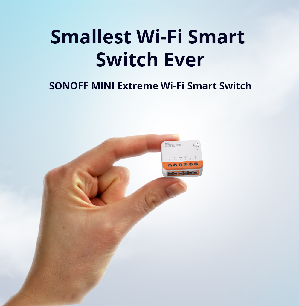 مفتاح ذكي واي فاي Sonoff Mini  - مراجعة Smart Home Remote Control وسعره